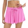 image:imageSport Comfy Running Flowy Shorts for Women Casual Summer  Butterfly Lounge Preppy Athletic Shorts