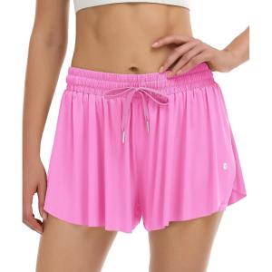 image:imageSport Comfy Running Flowy Shorts for Women Casual Summer  Butterfly Lounge Preppy Athletic Shorts