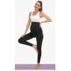 image:imageMIRITY Maternity Seamless Leggings Over The Belly Pregnancy Workout Stretchy Pants with Pockets Black