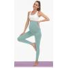 image:imageMIRITY Maternity Seamless Leggings Over The Belly Pregnancy Workout Stretchy Pants with Pockets Blue