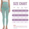 image:imageMIRITY Maternity Seamless Leggings Over The Belly Pregnancy Workout Stretchy Pants with Pockets Blue