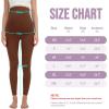 image:imageMIRITY Maternity Seamless Leggings Over The Belly Pregnancy Workout Stretchy Pants with Pockets Brown