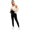 image:imageMIRITY Pregnancy Maternity Athletic Leggings Over The Belly for Women with Pockets and Drawstring 2Pack