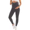 image:imageMIRITY Pregnancy Maternity Athletic Leggings Over The Belly for Women with Pockets and Drawstring Grey