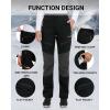 image:imageMIRITY Womens Waterproof Outdoor Hiking Pants Fleece Lined Insulated Traveling Snow Ski with Adjustable Hoop