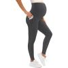 image:imageMIRITY Women Maternity Ribbed Leggings Over The Belly with Pockets and Drawstring for Workout